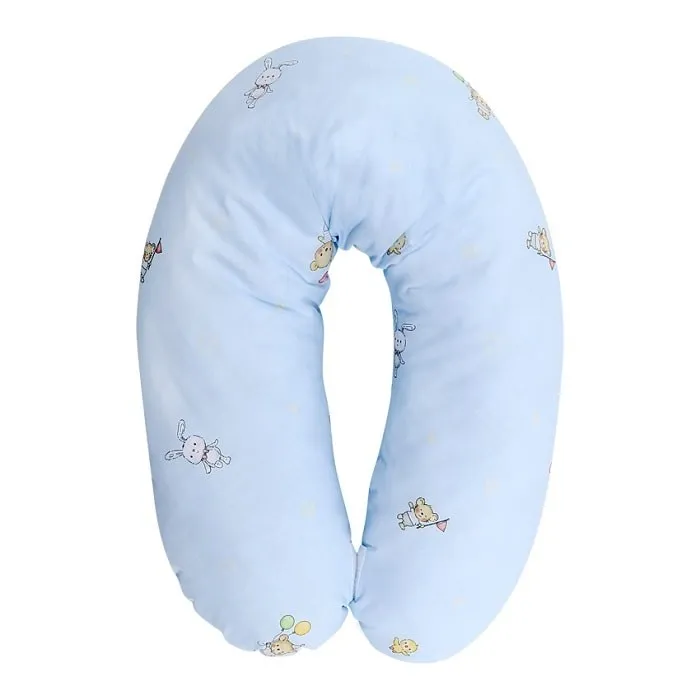 babashop.hu - Lorelli szoptatós párna - Bear Party Blue