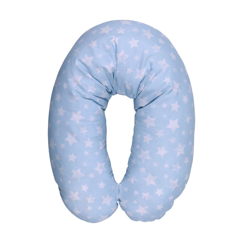 babashop.hu - Lorelli szoptatós párna - Little Stars Blue