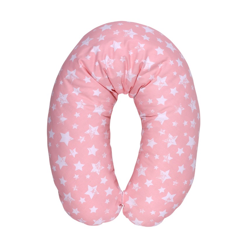 babashop.hu - Lorelli szoptatós párna - Little Stars Pink