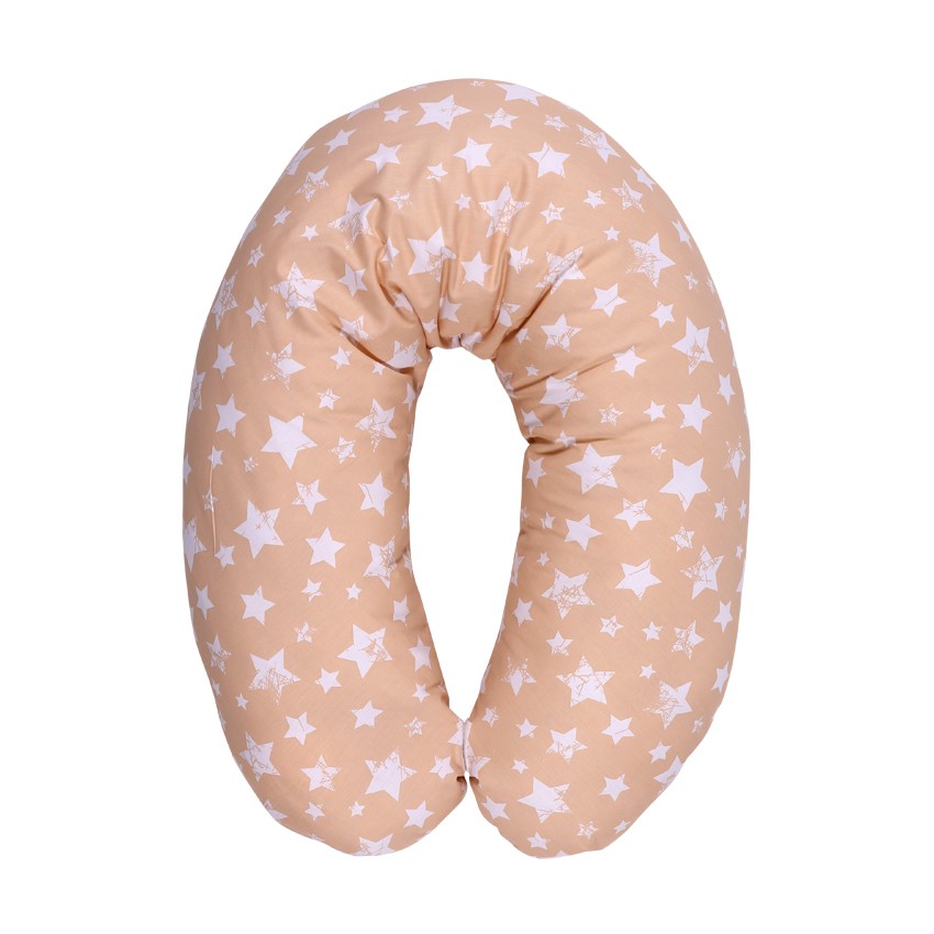 babashop.hu - Lorelli szoptatós párna - Little Stars Beige