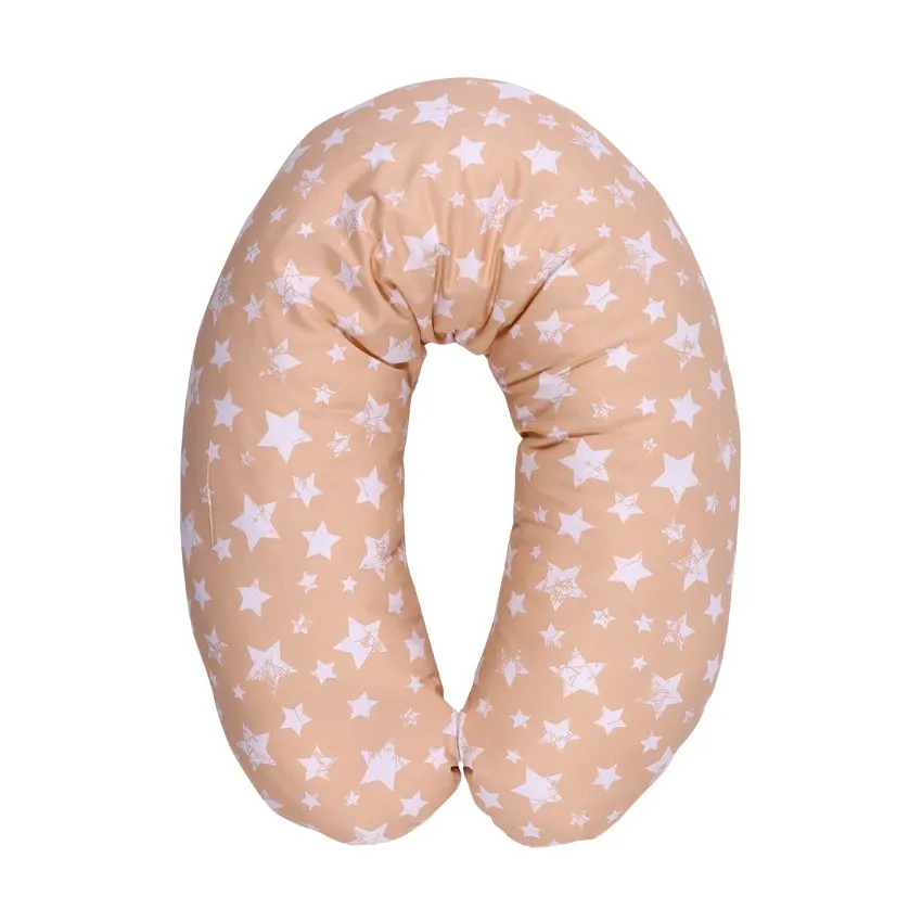 babashop.hu - Lorelli szoptatós párna - Little Stars Beige