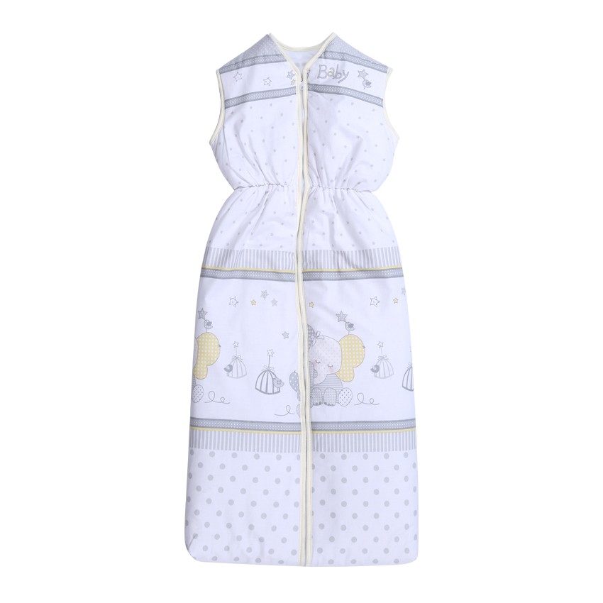 babashop.hu - Lorelli hálózsák nyári 105cm - Elephants Gray / Elefántos szürke