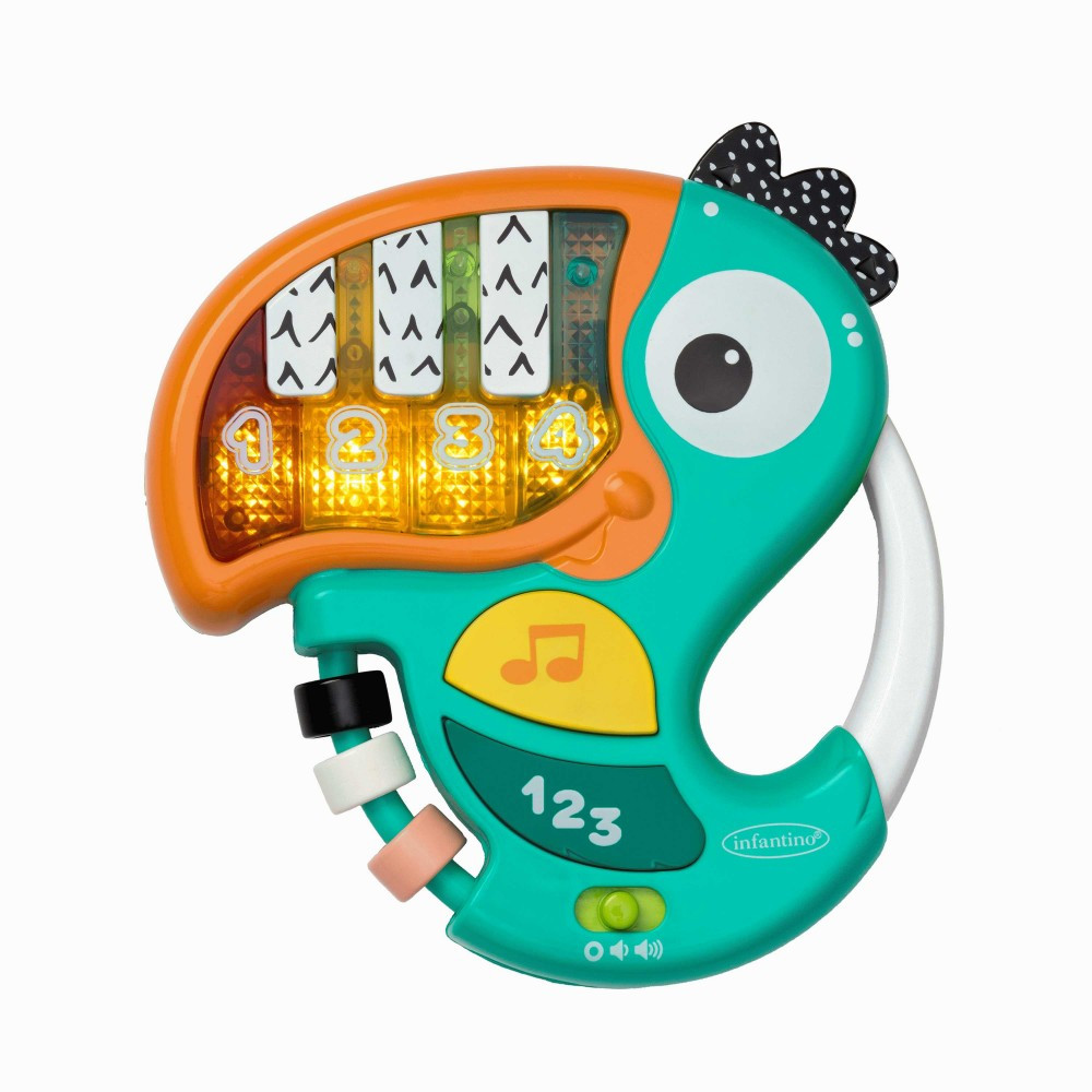 babashop.hu - Infantino Piano & Numbers tanulójáték - tukán
