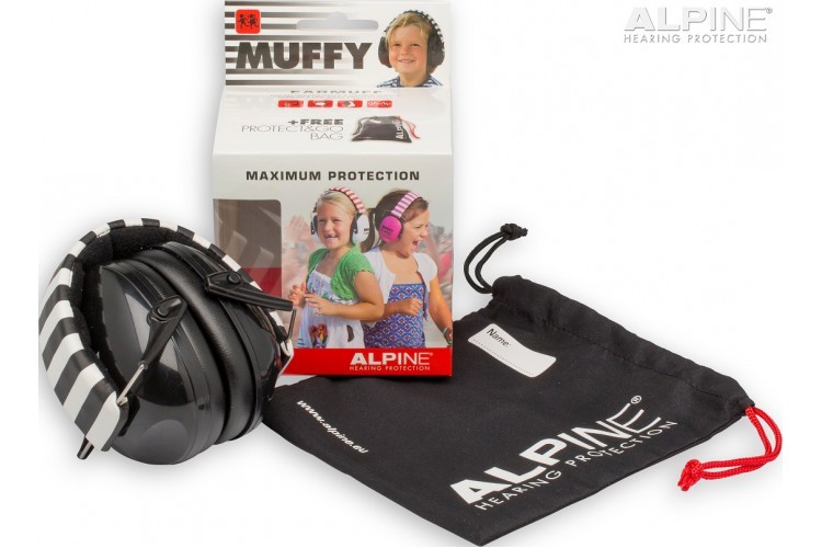 babashop.hu - Alpine Muffy - gyerek hallásvédő fültok - fekete