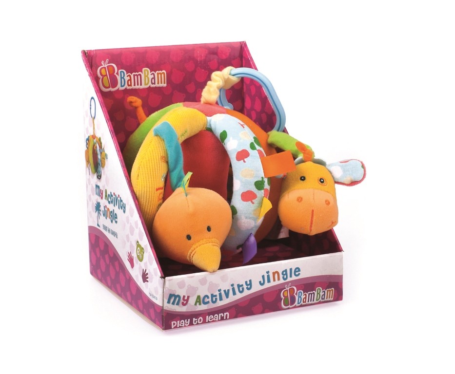 babashop.hu - BamBam Készségfejlesztő játék - plüss farm