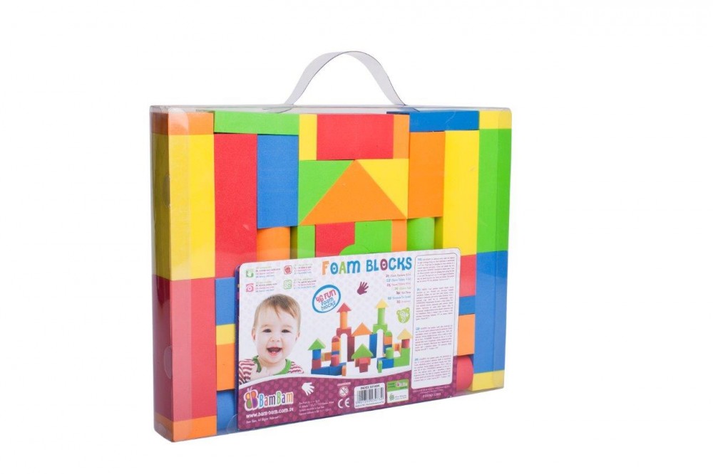 babashop.hu - BamBam habszivacs építőkocka 46db-os
