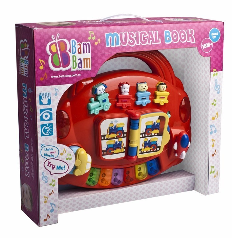 babashop.hu - BamBam Készségfejlesztő játék - zenélő könyv
