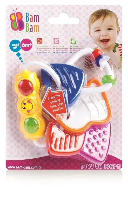 babashop.hu - BamBam Készségfejlesztő játék - világító kulcsok