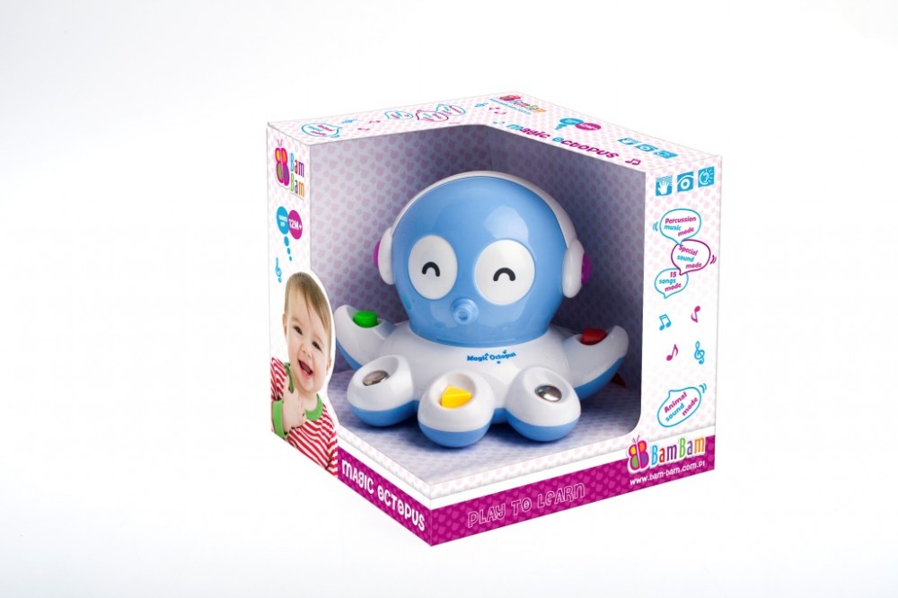 babashop.hu - BamBam Készségfejlesztő játék - mágikus polip