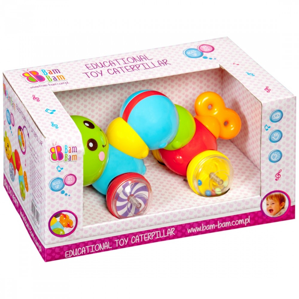 babashop.hu - BamBam Készségfejlesztő játék - Hernyó