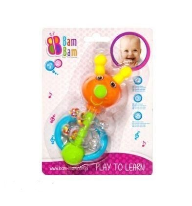 babashop.hu - BamBam csörgő 3hó+ - kukac