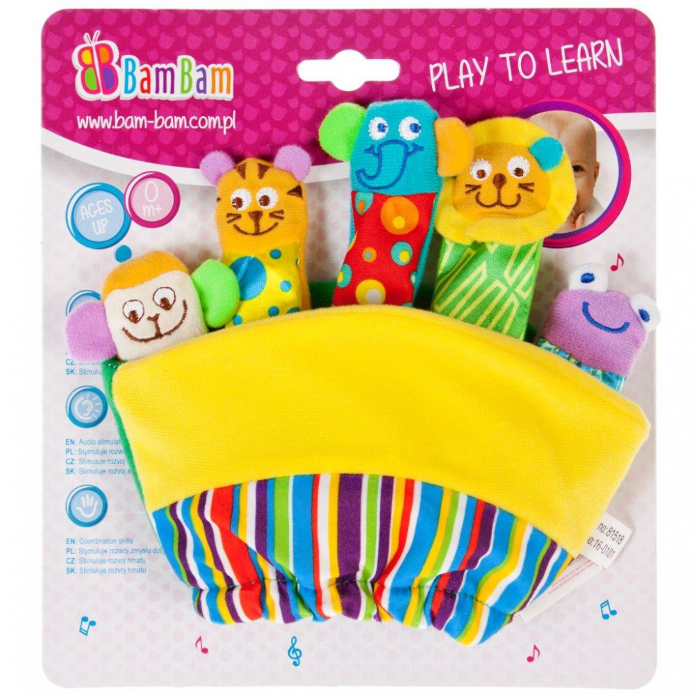 babashop.hu - BamBam állatos kesztyűbáb