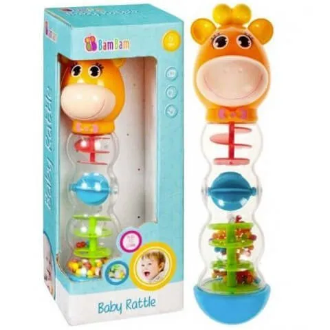 babashop.hu - BamBam csörgő 6hó+ - zsiráf
