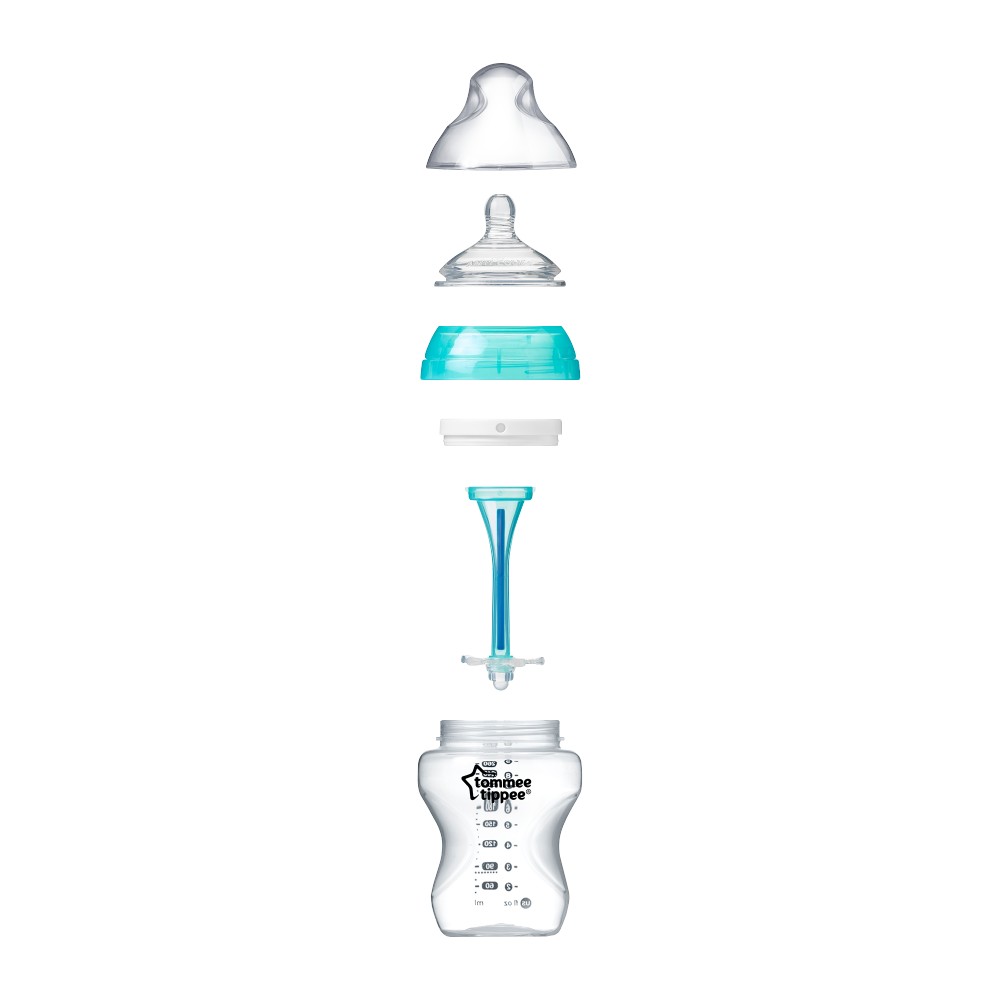 babashop.hu - Tommee Tippee Advanced Anti-colic cumisüveg 260ml türkiz