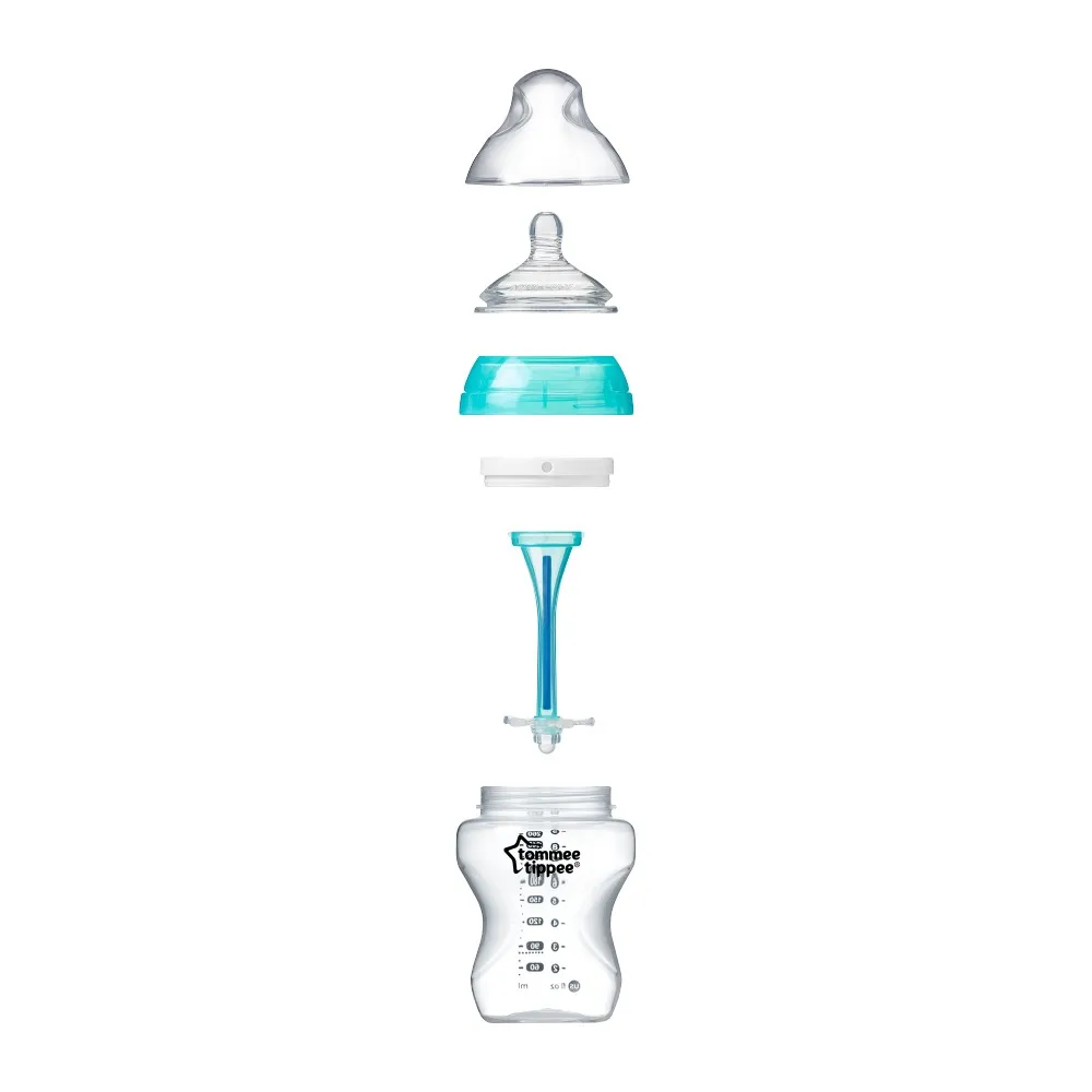 babashop.hu - Tommee Tippee Advanced Anti-colic cumisüveg 260ml türkiz