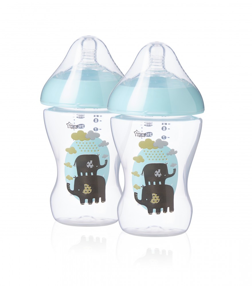 babashop.hu - Tommee Tippee Ultra cumisüveg 2x260ml színes Fiú