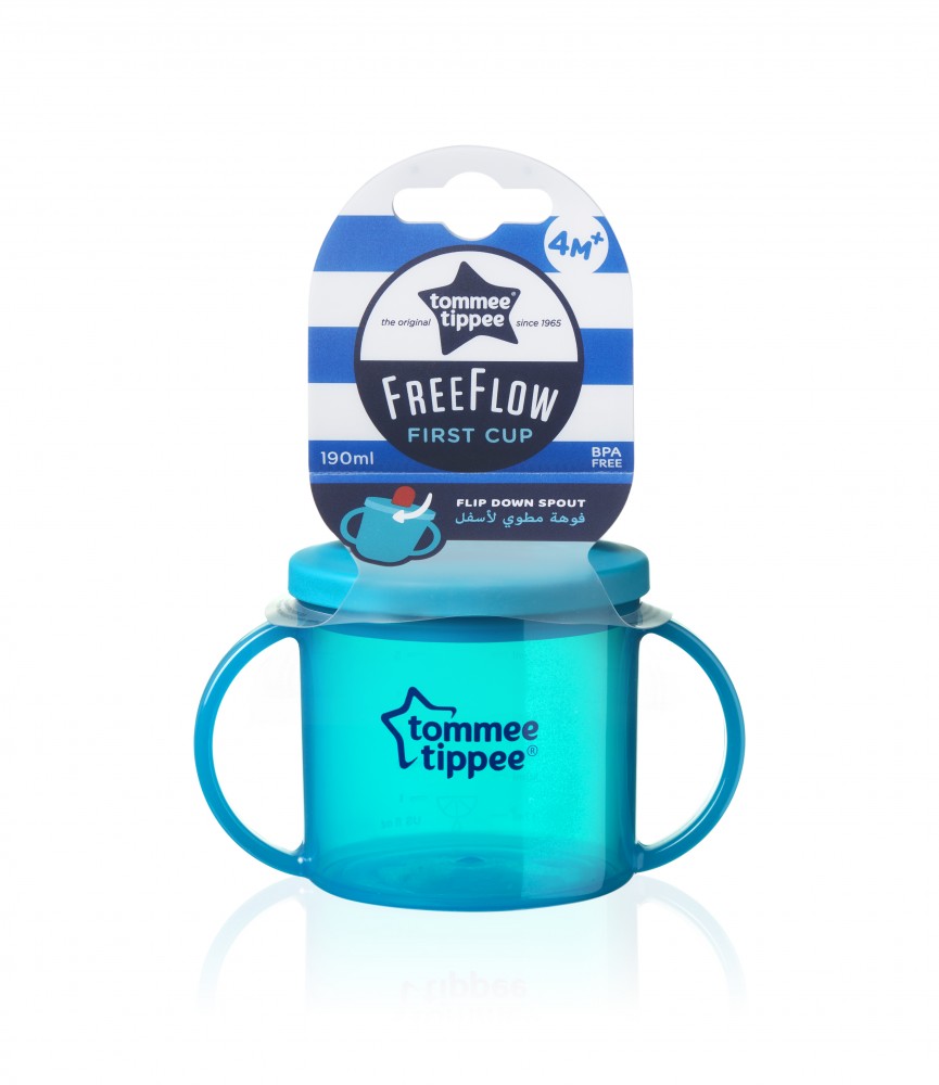 babashop.hu - Tommee Tippee FreeFlow First Cup pohár 190ml 4+
