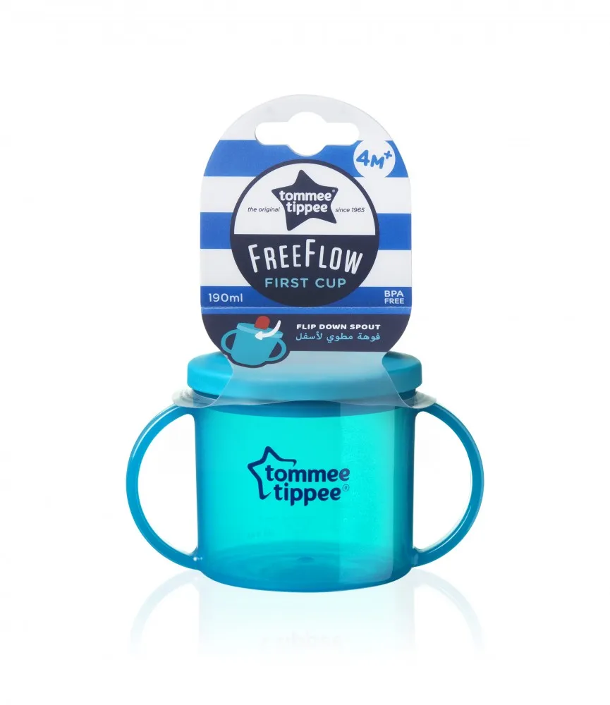 babashop.hu - Tommee Tippee FreeFlow First Cup pohár 190ml 4+
