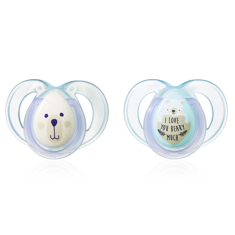 babashop.hu - Tommee Tippee Night játszócumi (2db) 6-18hó