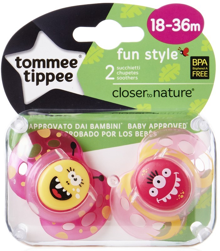 babashop.hu - Tommee Tippee Közelebb a természeteshez Fun játszócumi 18-36 hó 2 db lány