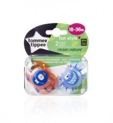 babashop.hu - Tommee Tippee Közelebb a természeteshez Fun játszócumi 18-36 hó 2 db fiú