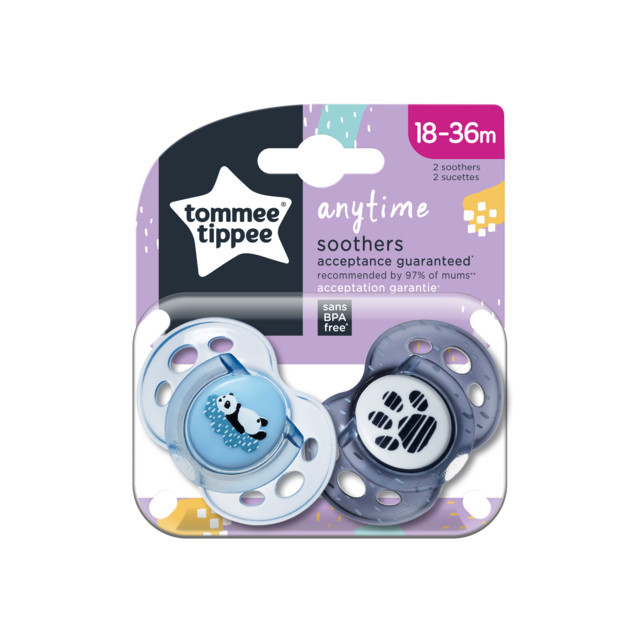 babashop.hu - Tommee Tippee Anytime játszócumi 18-36 hó (2db)