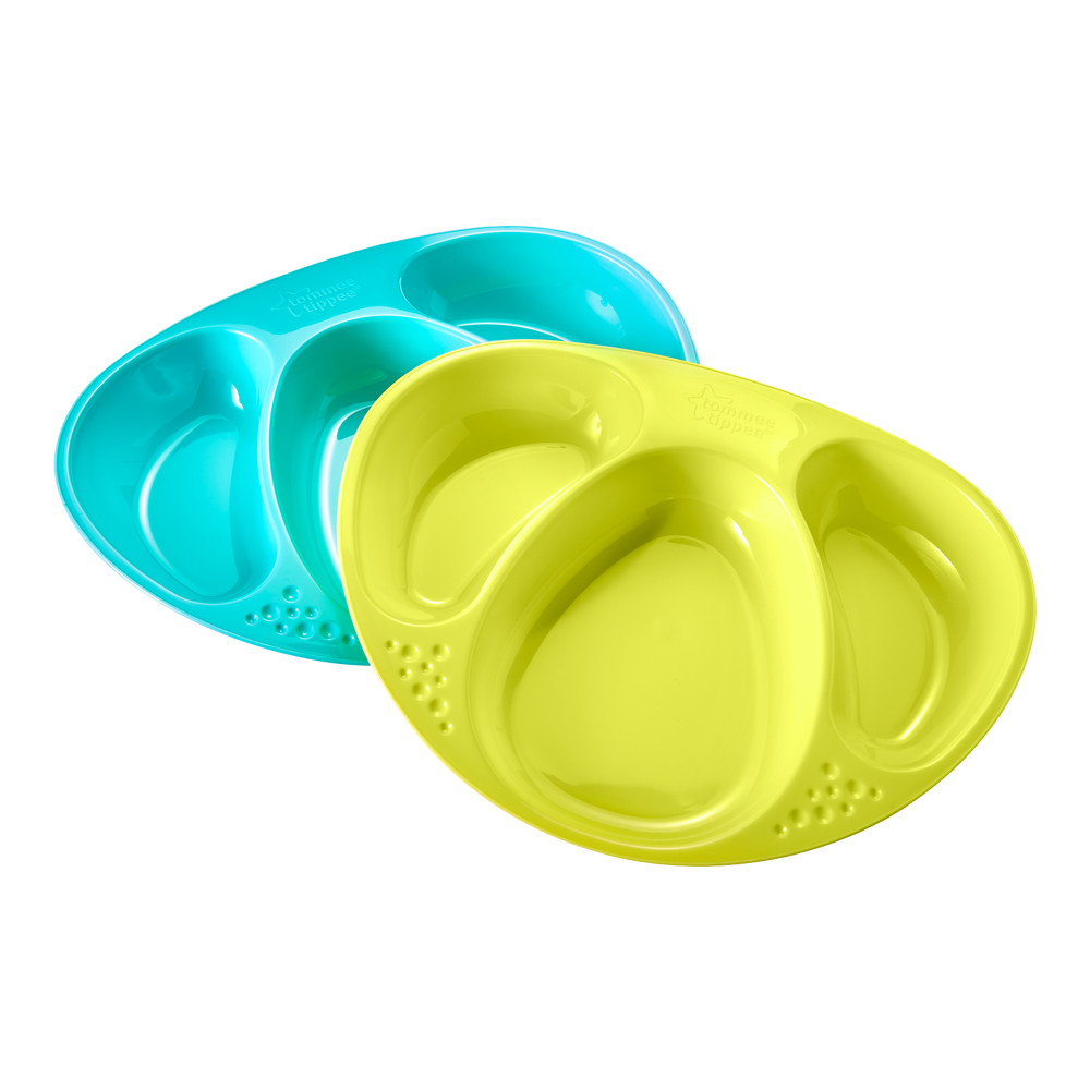 babashop.hu - Tommee Tippee Explora háromrekeszes tányér 2db
