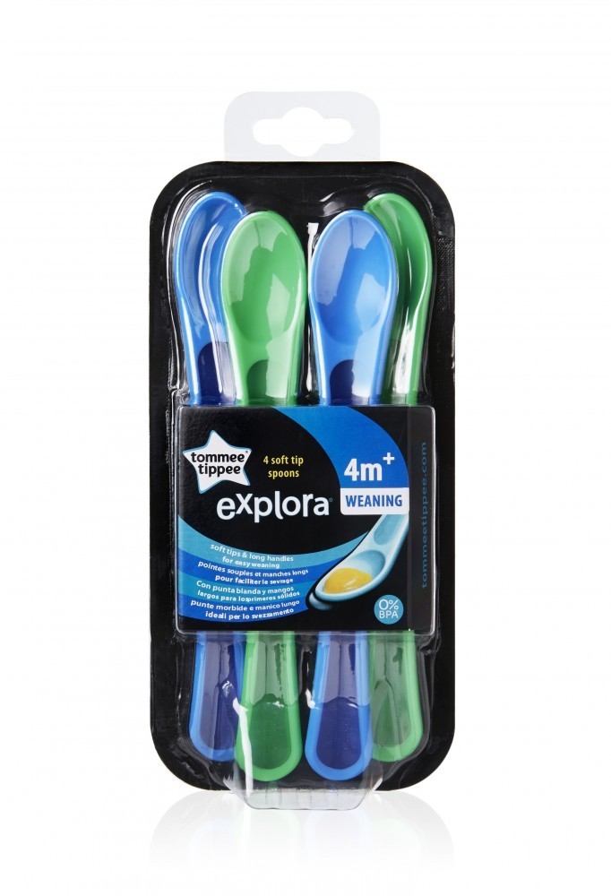 babashop.hu - Tommee Tippee Explora elválasztókanál (4db)