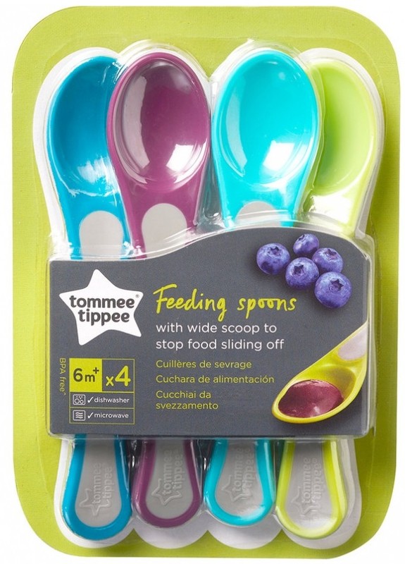 babashop.hu - Tommee Tippee Explora etető kanál rövid nyelű (4db)