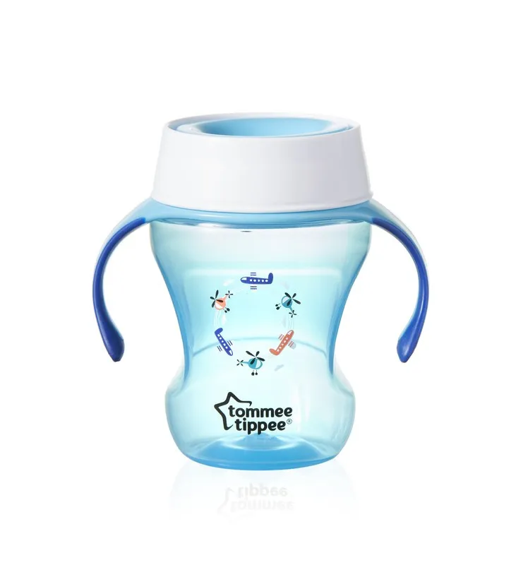 babashop.hu - Tommee Tippee 360 fokos itatópohár 200ml türkiz/pink