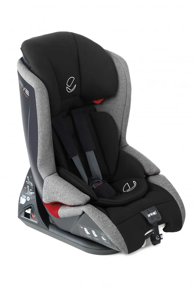 babashop.hu - Jané Drive iSize autósülés 75-150cm - T34 Jet Black 2019