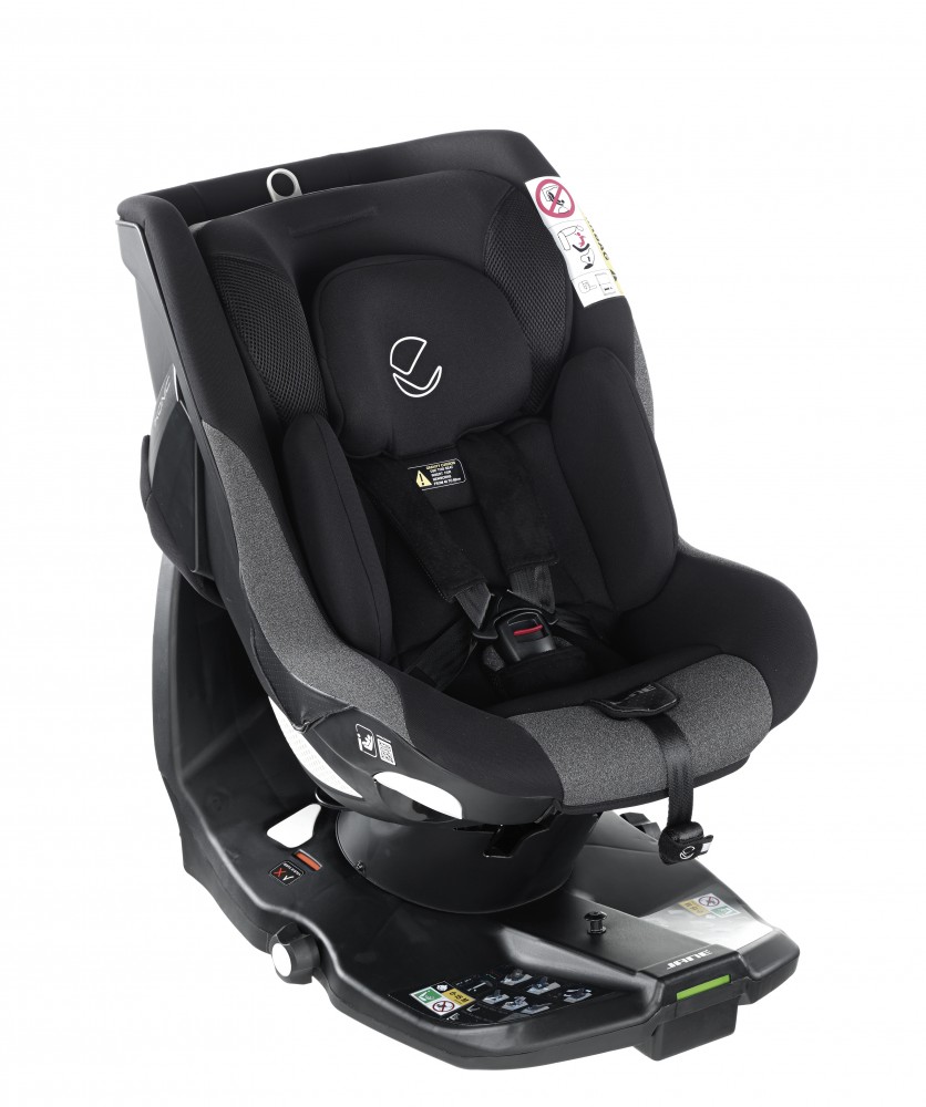 babashop.hu - Jané Ikonic 360° iSize autósülés 40-105cm - T34 Jet Black 2019