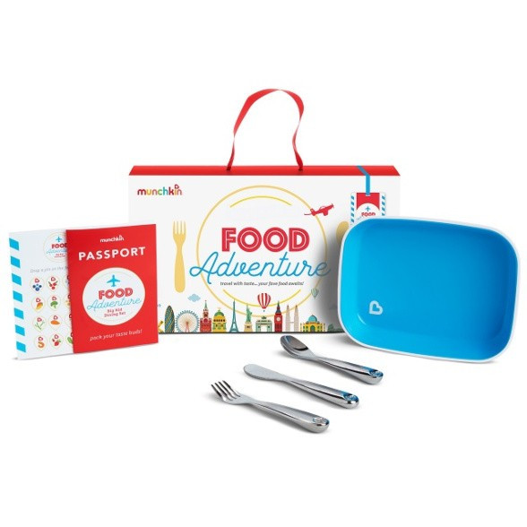 babashop.hu - Munchkin Food Adventure étkészlet - kék