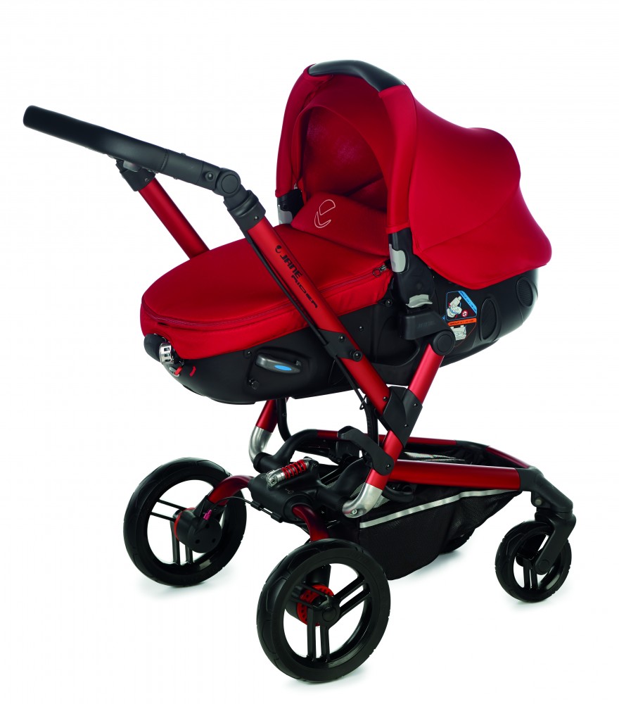 babashop.hu - Jané Rider babakocsi + Matrix mózessé alakítható hordozó - S53 Red 2018
