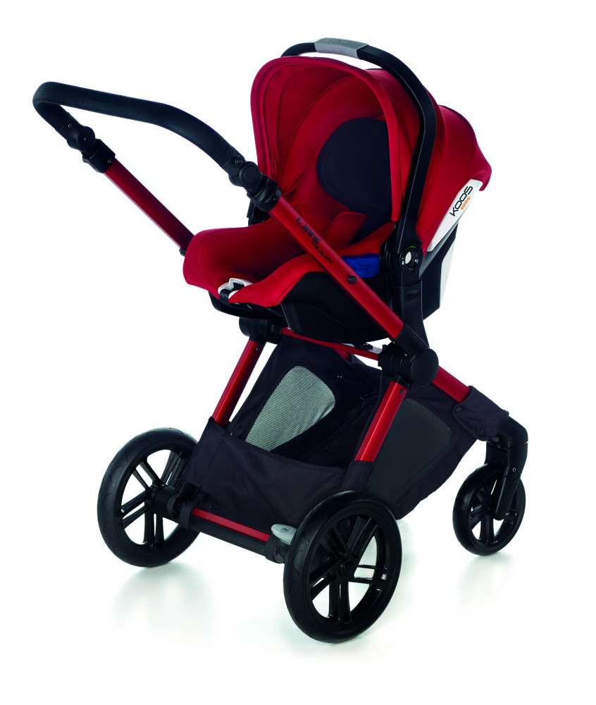 babashop.hu - Jané Muum Váz + sport rész + Koos i-Size hordozó + Micro mózes - S53 Red 2018