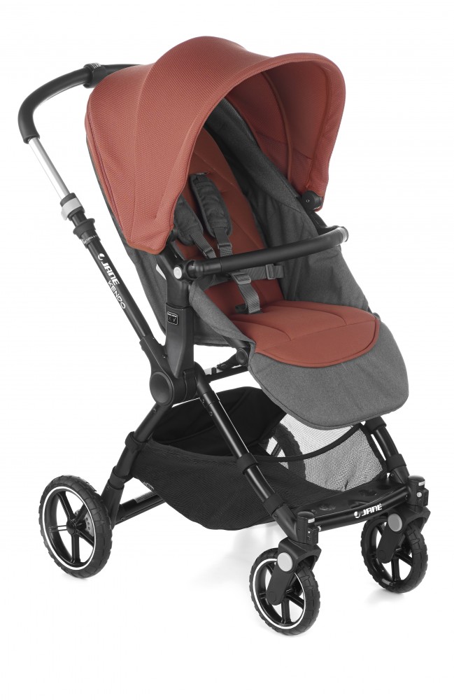 babashop.hu - Jané Kendo babakocsi + Matrix Light 2 mózessé alakítható hordozó - T51 Boho Pink 2019
