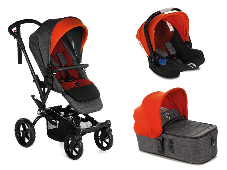 babashop.hu - Jané Crosswalk R babakocsi + Koos iSize R1 hordozó + Micro mózes - T77 Nomads 2020