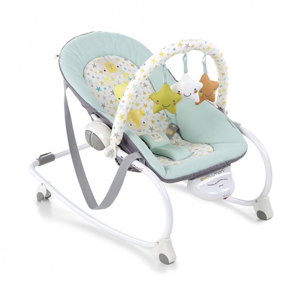babashop.hu - Jané Evolution rezgő-zenélő pihenőszék - T59 Pool 2019