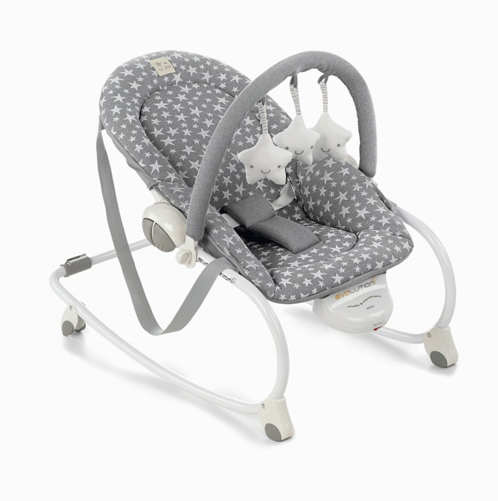 babashop.hu - Jané Evolution rezgő-zenélő pihenőszék - T01 Star 2021