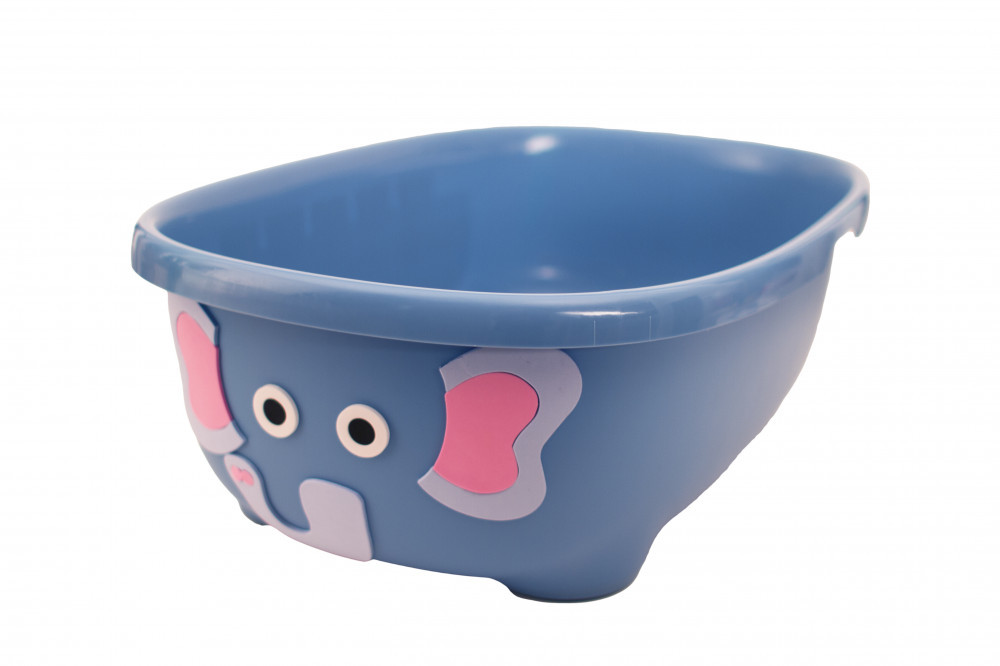 babashop.hu - Prince Lionheart Tubimal állatos fürdőkád fürdetéskönnyítő hálóval - kék elefánt
