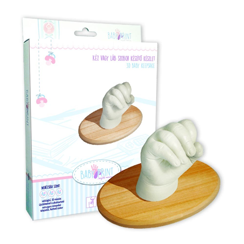 babashop.hu - MybbPrint Kéz- és lábszobor készítő készlet - kis készlet