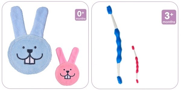 babashop.hu - MAM nyuszis szájápoló készlet 803659