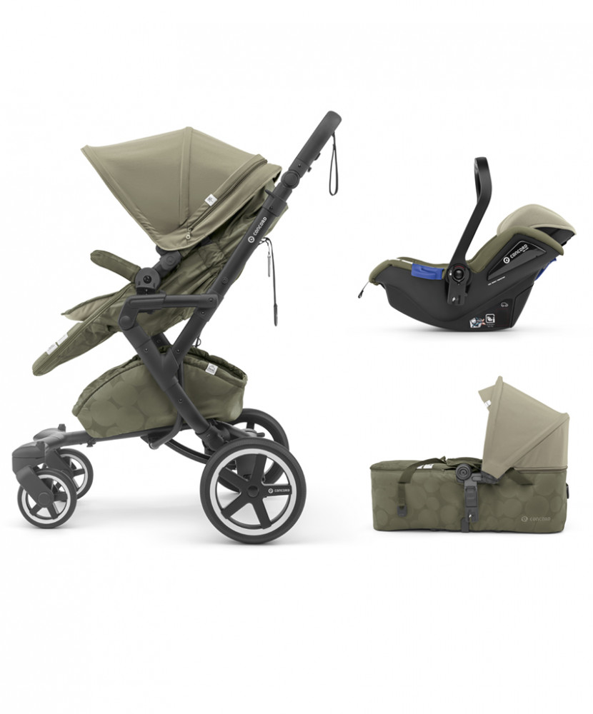 babashop.hu - Concord Neo Plus Mobility Set multifunkciós babakocsi - Moss Green