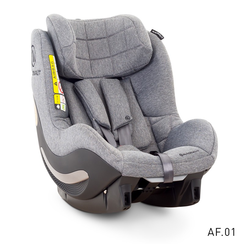 babashop.hu - Avionaut AeroFIX RWF Soft Line iSize autósülés 67-105cm - AF.01 Gray-Melange