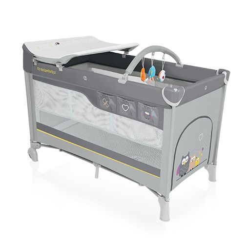 babashop.hu - Baby Design Dream multifunkciós utazóágy - 07 Grey