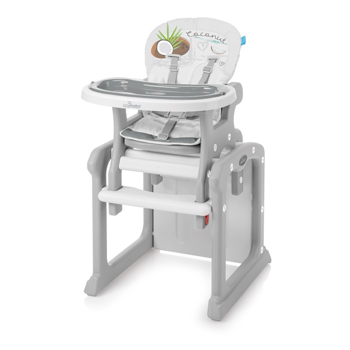 babashop.hu - Baby Design Candy multifunkciós etetőszék 2:1 - 07 Grey 2018