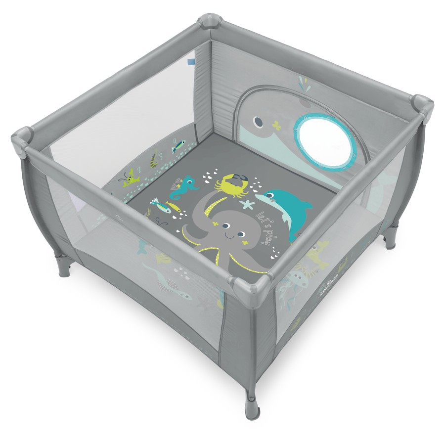 babashop.hu - Baby Design Play utazó járóka - 07 Grey 2018