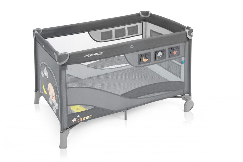 babashop.hu - Baby Design Dream Regular multifunkciós utazóágy - 17 Gray 2019