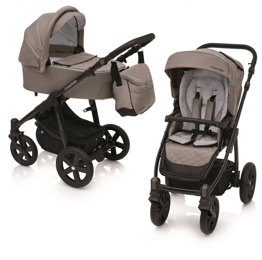 babashop.hu - Baby Design Lupo Comfort multifunkciós babakocsi - 09 Mindful Gray 2019