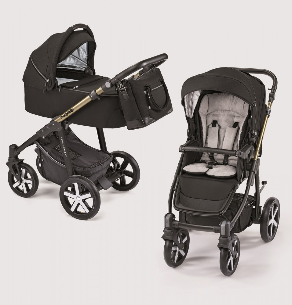 babashop.hu - Baby Design Lupo Comfort Limited multifunkciós babakocsi - 12 Black 2019